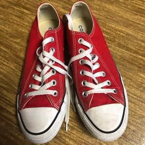 Red Low-top Converse